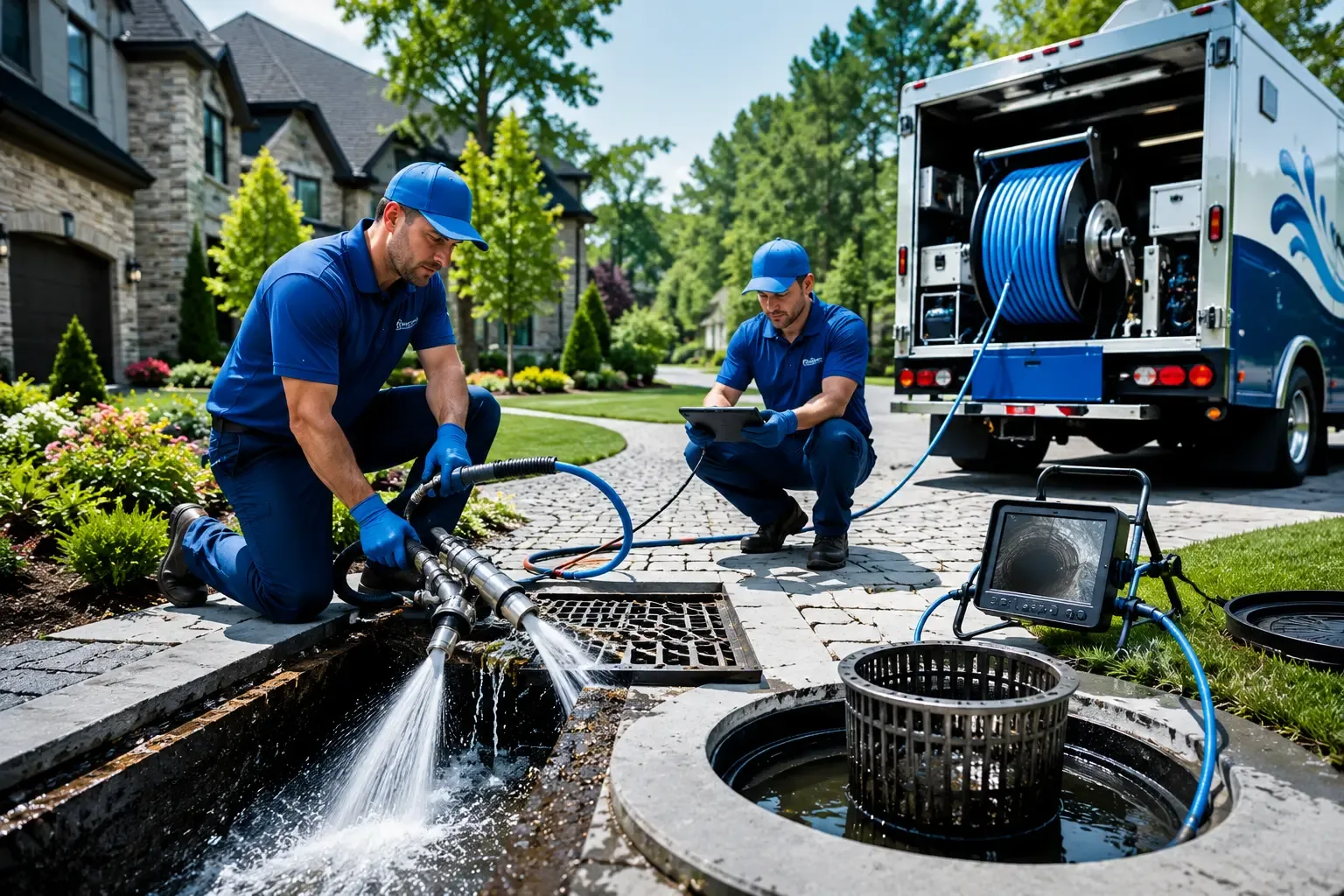 Local outdoor drain cleaning professionals in Summitville, OH