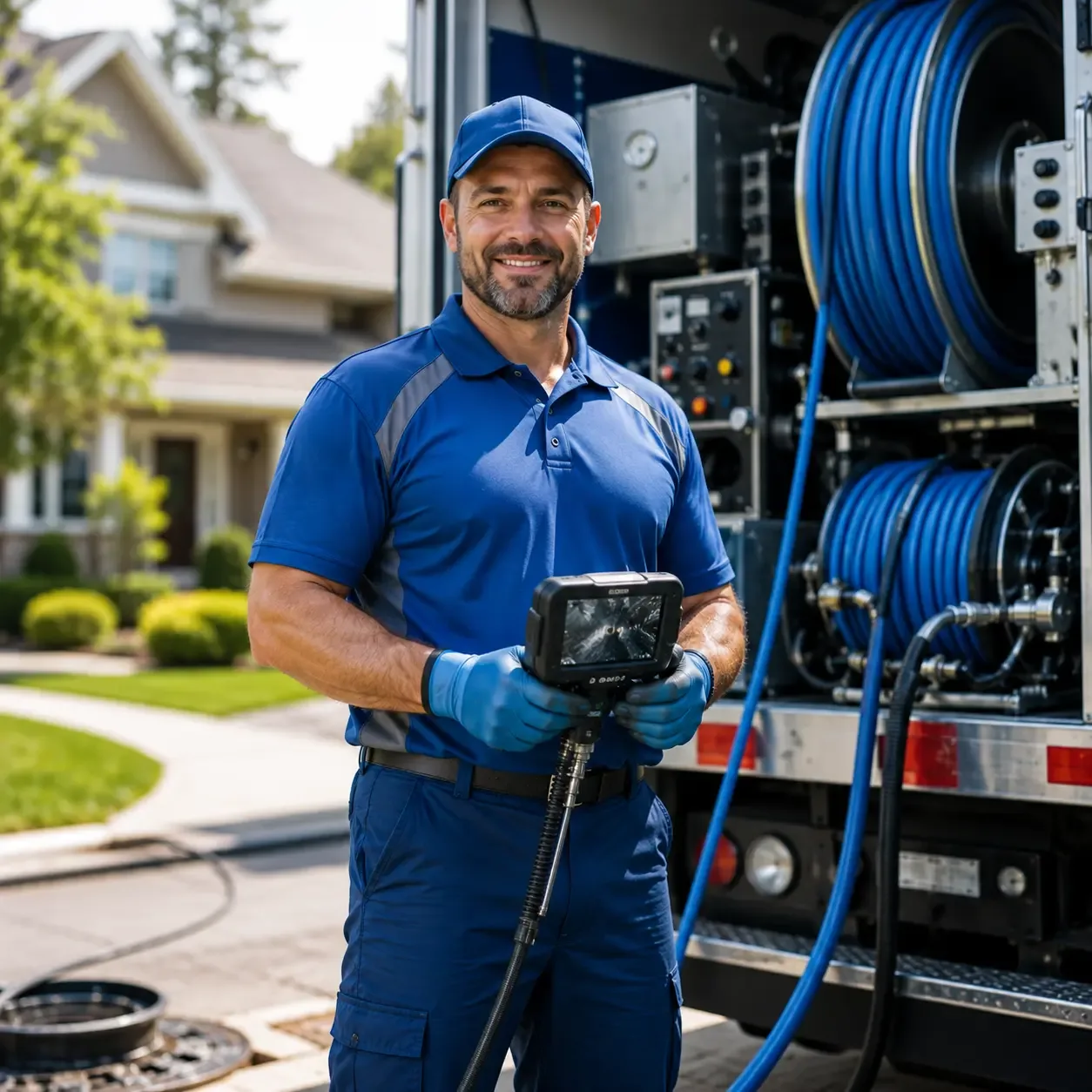 Local outdoor drain cleaning specialists in Summitville, OH